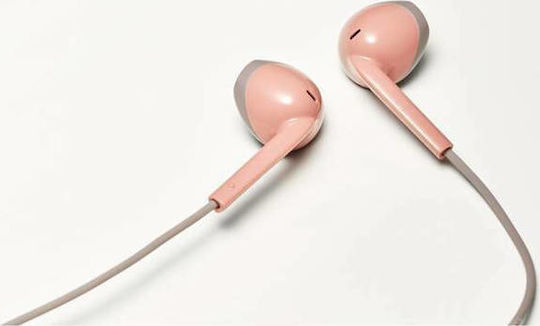 JVC HA-F19BT Earbud Bluetooth Handsfree Ακουστικά με Αντοχή στον Ιδρώτα Ροζ