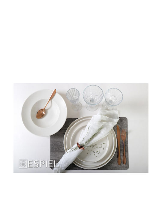 Espiel Prime Fruit Spoon Set Stainless Steel Orange 20cm K12 12 Pieces