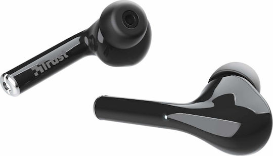 Trust Nika Touch In-ear Bluetooth Handsfree Earphones with Charging Case Black