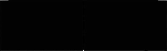 Living Room TV Unit Μαύρο L100xW30xH30cm