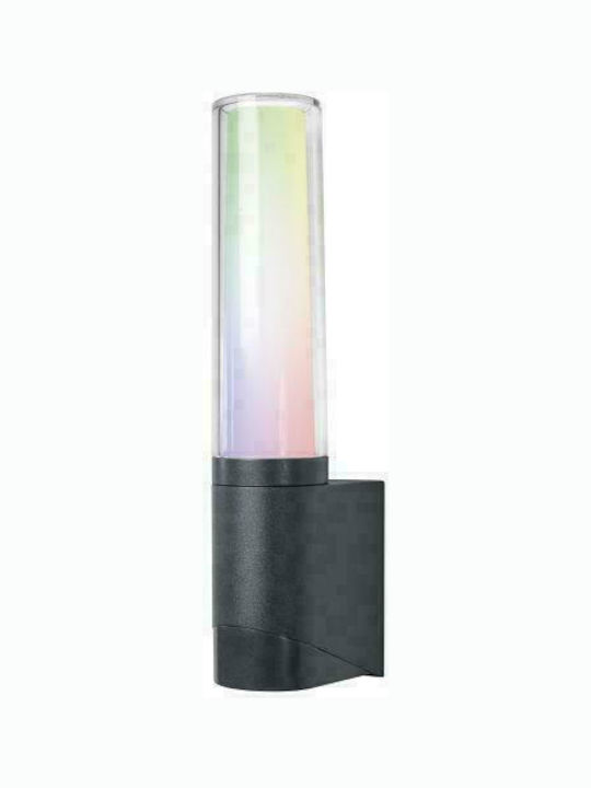 Ledvance Smart Wifi Flare Wall Επιτοίχια Εξωτερική Πλαφονιέρα LED IP44 7.5W με Θερμό Λευκό Φως 9.8x6.6x33.1εκ.