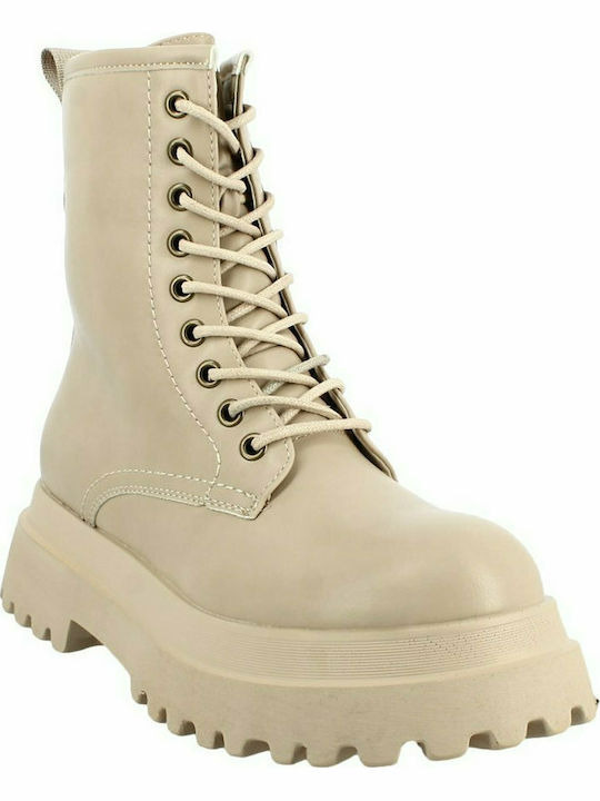 IQ Shoes 92.1730 Damen Knöchelstiefel Beige 92.1730 CREAM