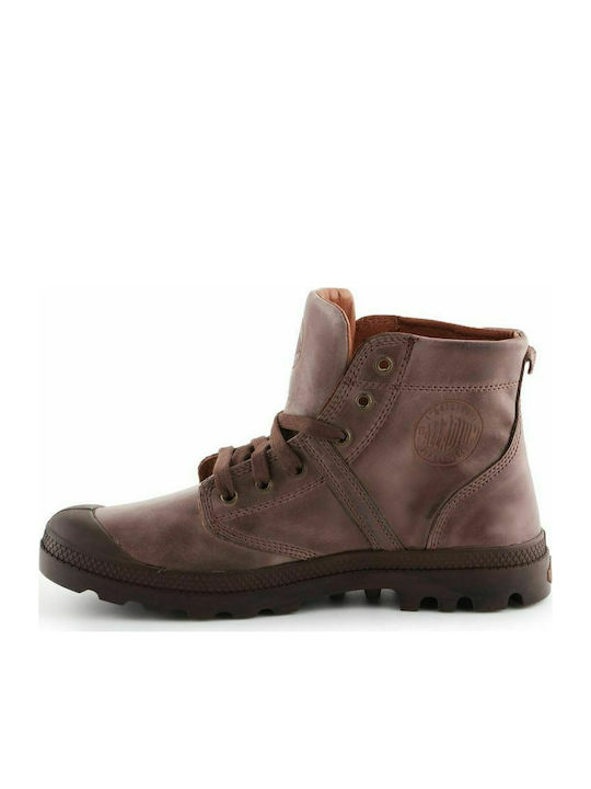 Pallabrouse Lea 2 Piele Ghete pentru femei Maro