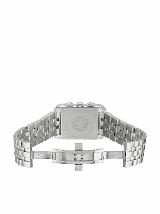 Raymond Weil 4881-ST-00209 Ρολόι Μπαταρίας με Μεταλλικό Μπρασελέ