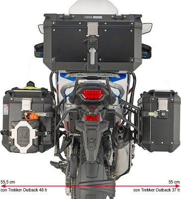 Givi Πλαϊνές Βάσεις για Honda CRF 1000L Africa Twin ADV Sports