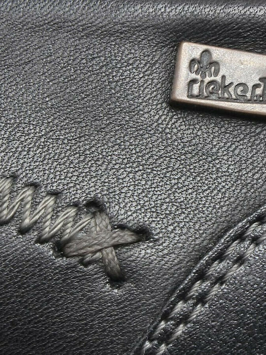 Δερμάτινα Γυναικεία Loafers σε Μαύρο Χρώμα