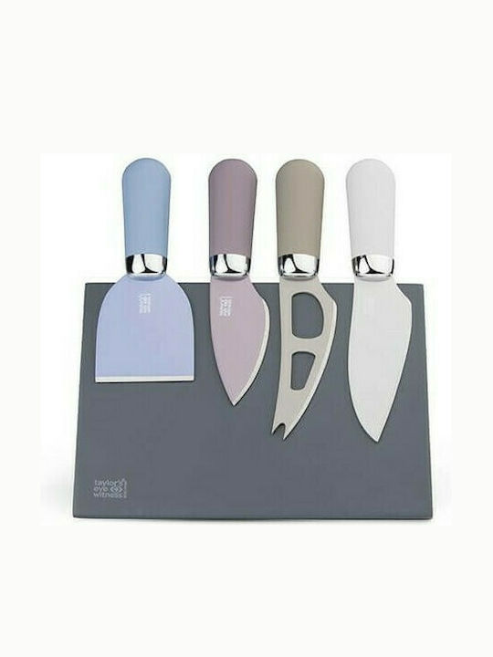 Taylor's Eye Witness Knife Set With Stand of Stainless Steel LMS24CS13 4pcs