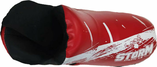 Storm Athletic Storm Athletic Semi Contact Pu Schienbeinschoner Erwachsene Rot