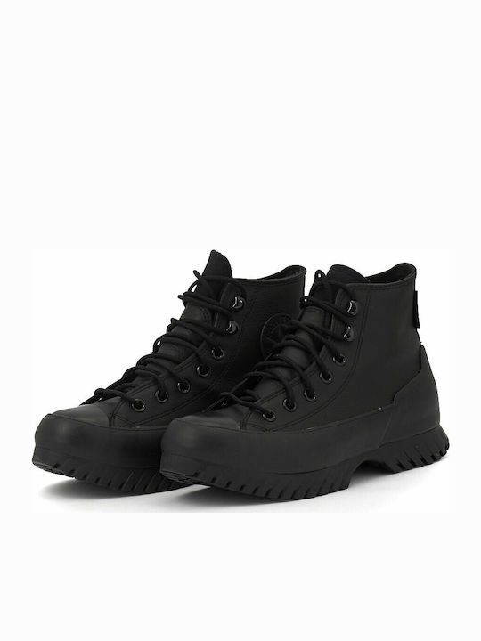 Cold Fusion Chuck Taylor All Star Lugged Winter 2.0 Chunky Boots Black / Bold Mandarin