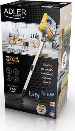 Adler Electric 2 in 1 Stick & Handheld Vacuum 800W Black AD 7036