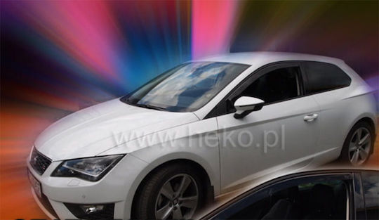 Heko Комплект Ветробрани Dark Fime за Seat Леон 2бр