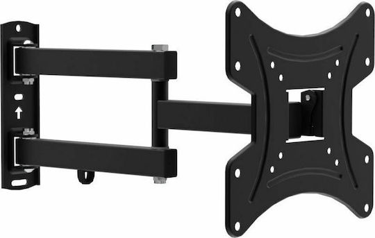 Osio OSM-1142 Βάση Τηλεόρασης Τοίχου με Βραχίονα έως 42" και 25kg