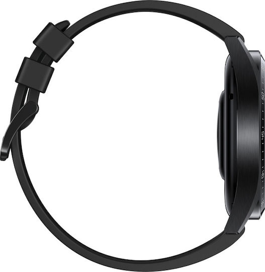 Huawei Watch GT 3 Active Stainless Steel 46mm Αδιάβροχο με Παλμογράφο (Μαύρο)