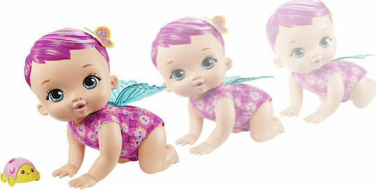 Mattel My Garden Baby Baby Doll Set Giggle Crawler for 2+ Years 30 cm