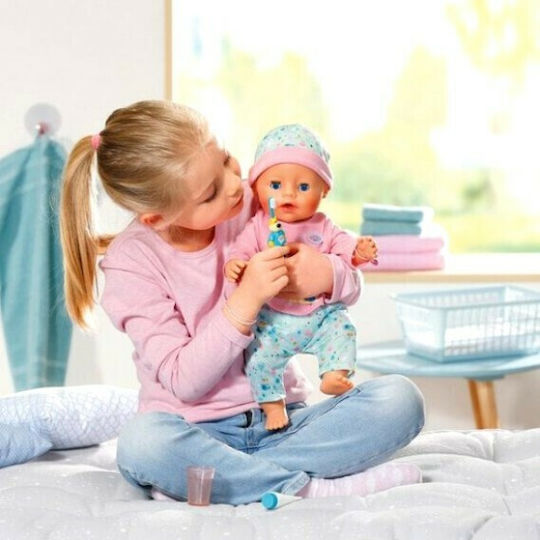ZAPF Creation Baby Born Σετ με Μωρό Κούκλα Soft Touch Bath για 3+ Ετών 43 εκ.