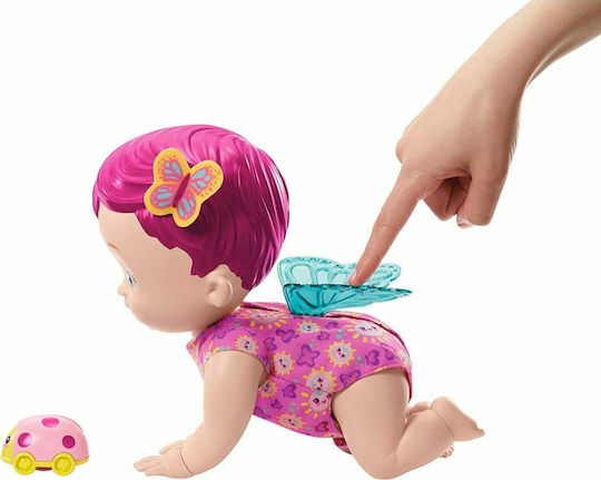 Mattel My Garden Baby Baby Doll Set Giggle Crawler for 2+ Years 30 cm