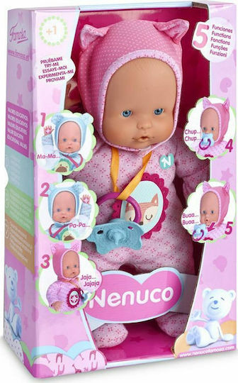 Giochi Preziosi Nenuco Baby Doll Set Soft for 1+ Years 30 cm (Various Designs) 1pc 4104-