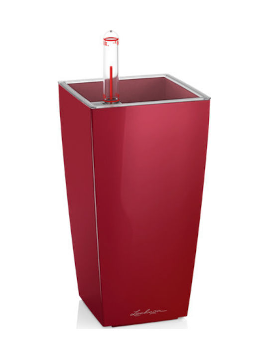 Lechuza MiniCubi Γλάστρα Πλαστική Scarlet Red High-Gloss Lechuza MiniCubi Γλάστρα Πλαστική Scarlet Red High-Gloss