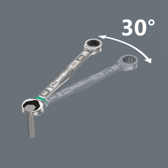 Wera Germano-polygon Inel cu clichet 10mm Joker 1buc