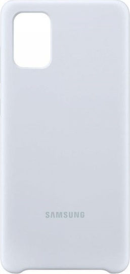 Samsung Silicone Cover Umschlag Rückseite Silikon Weiß (Galaxy S20 FE)