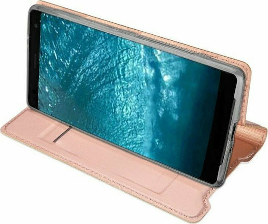 Dux Ducis Skin Pro Book Δερματίνης Ροζ Χρυσό (Redmi 9)