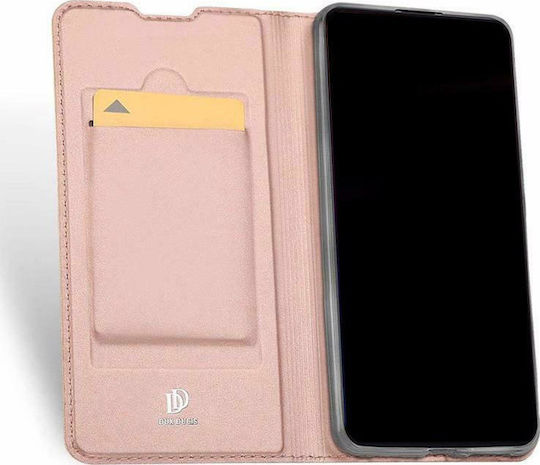 Dux Ducis Skin Pro Book Δερματίνης Ροζ Χρυσό (Redmi 9)