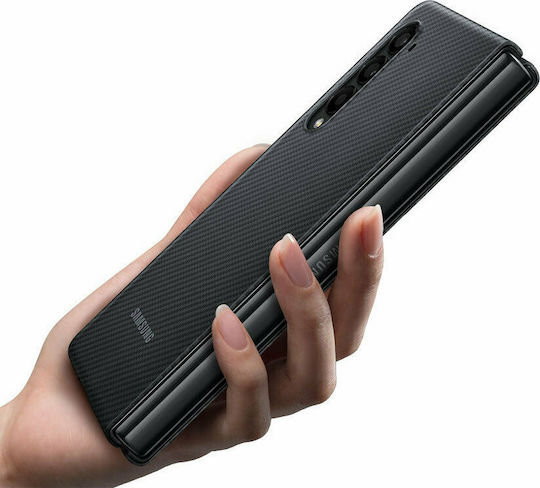 Samsung Back Cover Aramid Fiber Negru (Galaxy Z Fold 3)