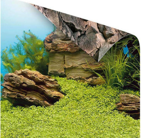 Juwel Double Face Aquarium Decoration Poster 86260