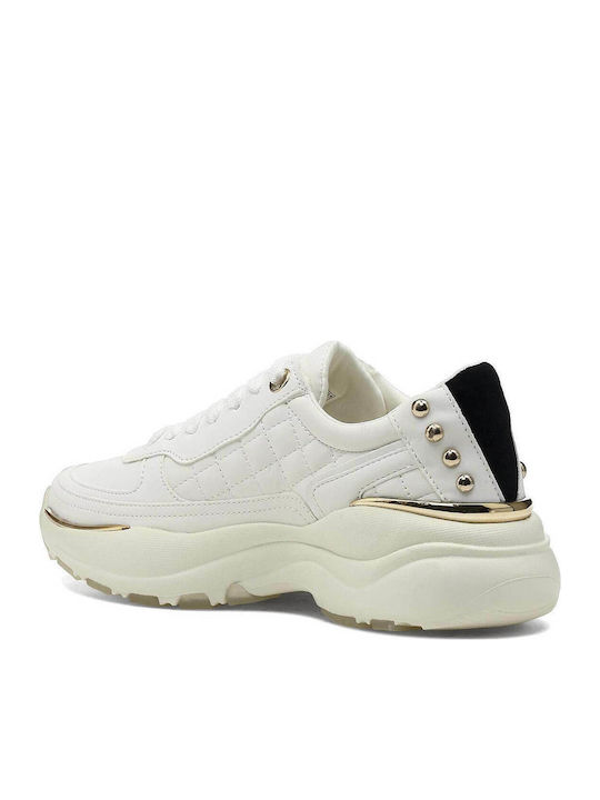 Rihanna Γυναικεία Chunky Sneakers Λευκά
