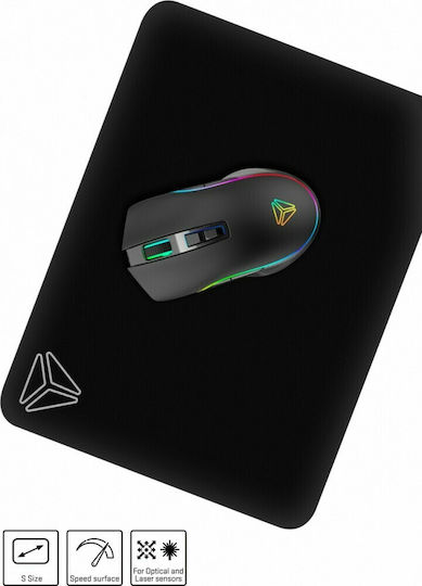Yenkee YPM 25 Mouse Pad (250mm) Μαύρο