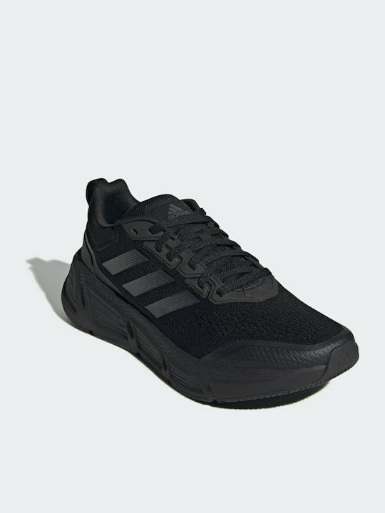 Questar Herren Sportschuhe Laufen Core Black / Carbon / Grey Six