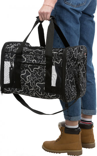 Trixie Adrina Dog/Cat Carrying Black Shoulder Bag for 7kg Pets L26xW27xH42cm