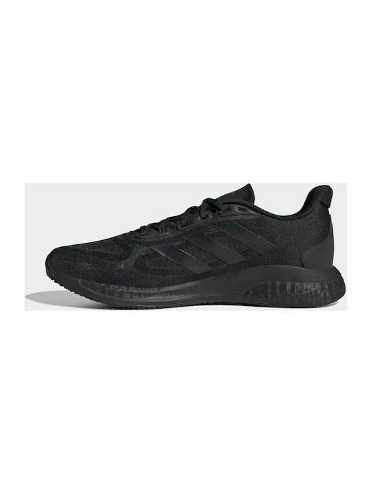 Supernova+ Herren Sportschuhe Laufen Core Black / Lucid Lime