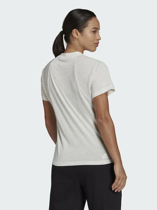 Adidas Future Icons Winners 3.0 Women's Athletic T-shirt White Melange