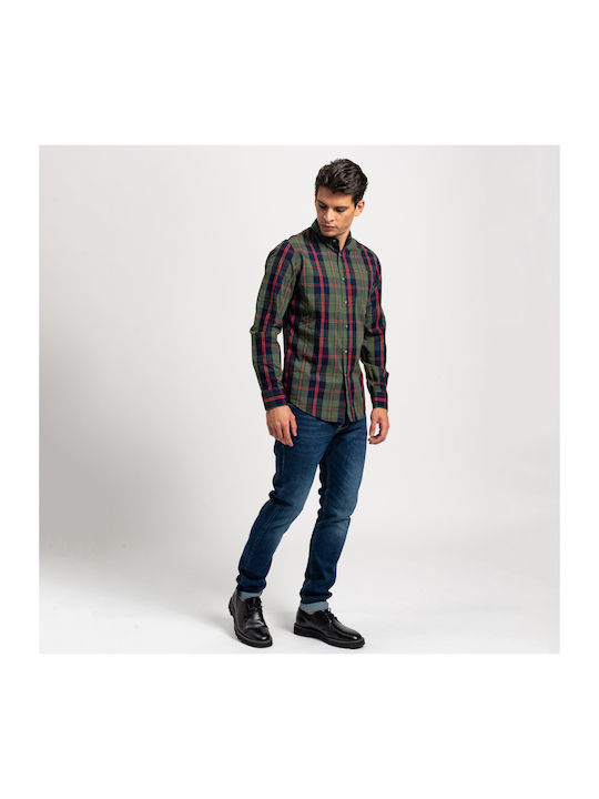 Simon Men's Jeans Pants in Slim Fit Blue