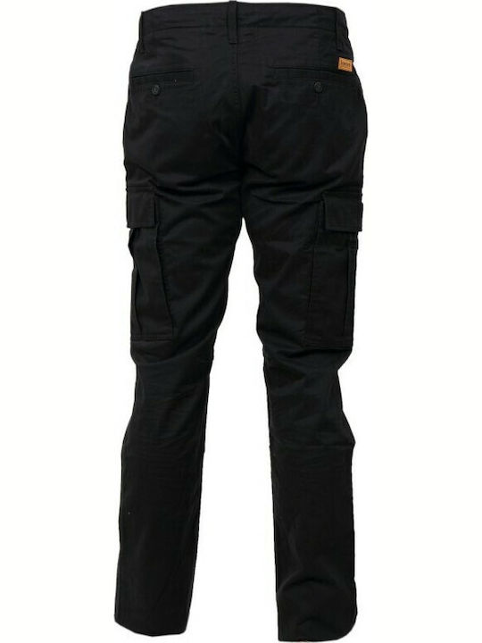 Hose Cargo Elastisch Schwarz