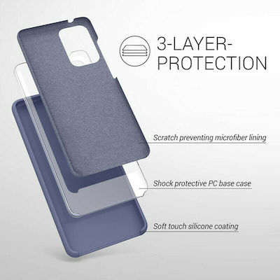 KWmobile Rubber Silicone Back Cover Lilac (Galaxy A52 / A52s)