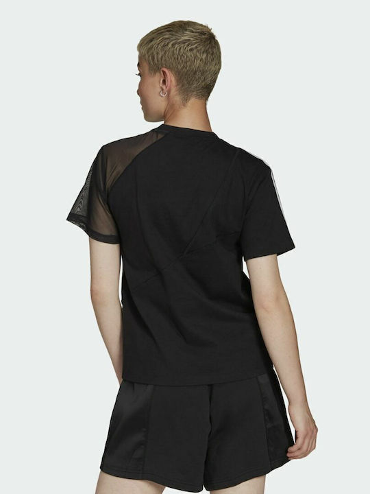 adidas Adicolor Split Trefoil T-Shirt Μαύρο