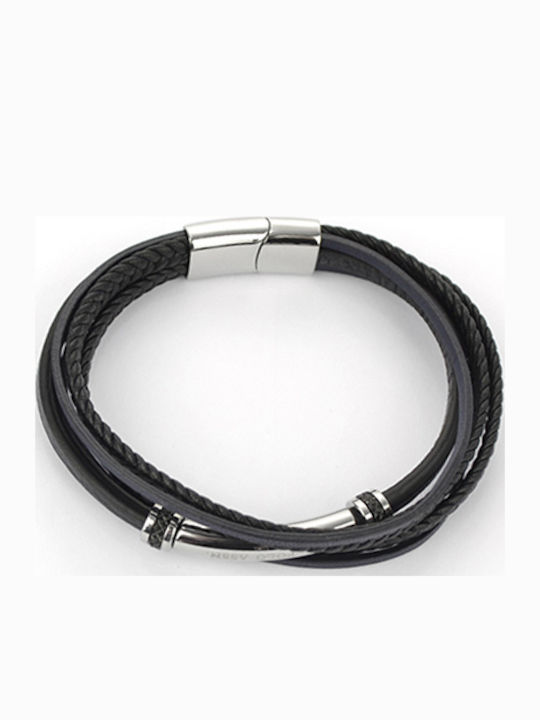 U.S. Polo Assn. Ανδρικό Βραχιόλι Δερμάτινο U.S. Polo Assn. Ανδρικό Βραχιόλι Δερμάτινο