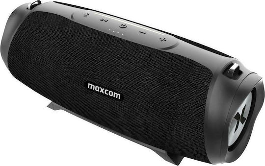 MaxCom MX301 Waterproof Bluetooth Speaker 15W with Battery Life up to 30 hours Black