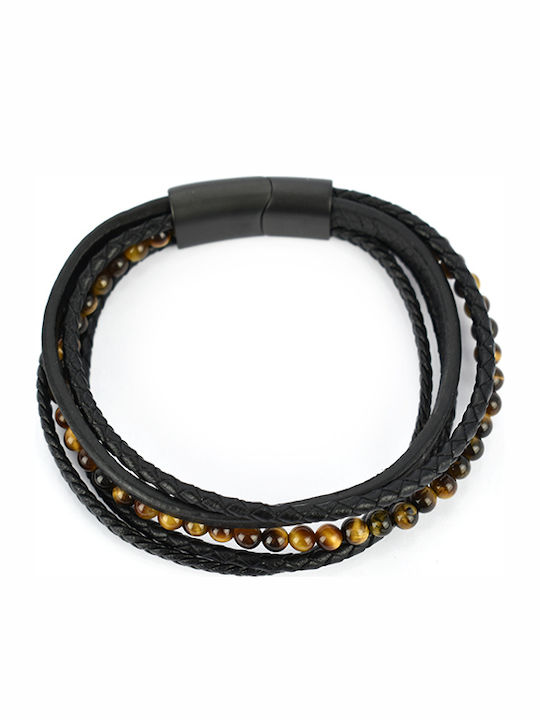 U.S. Polo Assn. Men's Bracelet Made of Stainless Steel 21cm