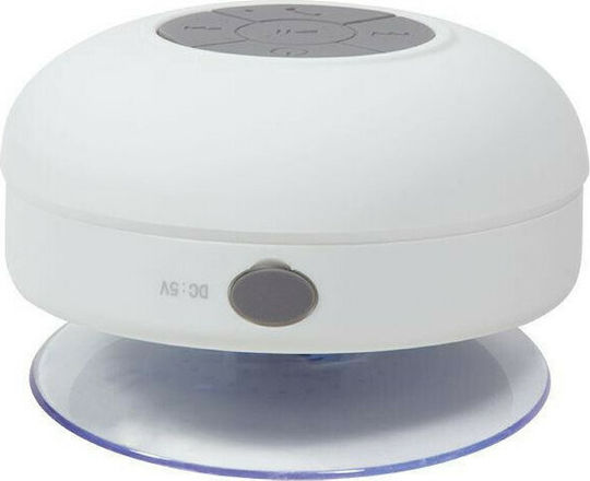 LogiLink Shower Bluetooth високоговорител 3W с живот на батерията до 4 часа Бял