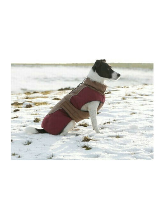 Kerbl Royal Hundemantel Rot mit Rückenlänge 35 cm.