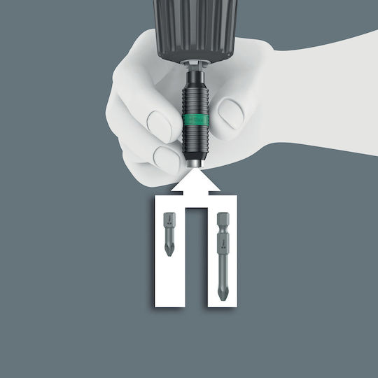 Wera Adapter with Socket HEX and Output Bit Holder