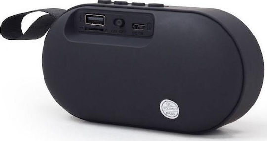 Gembird SPK-BT-11 Ηχείο Bluetooth 3W με Διάρκεια Μπαταρίας έως 12 ώρες Γκρι