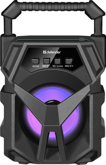Defender G98 Ηχείο Bluetooth 5W με Ραδιόφωνο και Διάρκεια Μπαταρίας έως 4 ώρες Μαύρο
