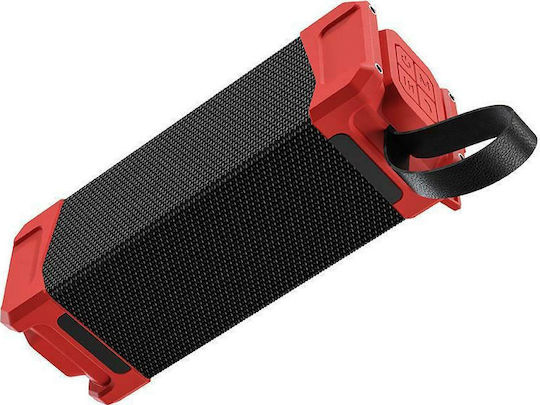HC6 Magic Sports Bluetooth Speaker 10W with Radio and Battery Life up to 6 hours Red