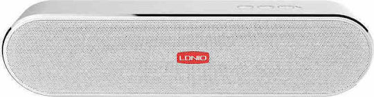 Ldnio Ηχείο Bluetooth 5W με Διάρκεια Μπαταρίας έως 12 ώρες Ασημί BTS15