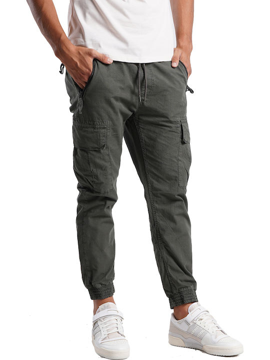 Trousers Cargo in Slim Fit Gray