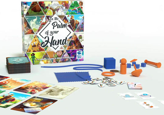 Board Game In the Palm of your Hand for 2-8 Players 10+ Years Old Mathimatiki Vivliothiki
